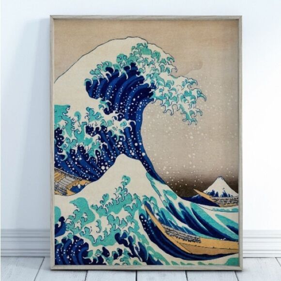 Great Wave off Kanagawa Art Print - Picture 1 of 5